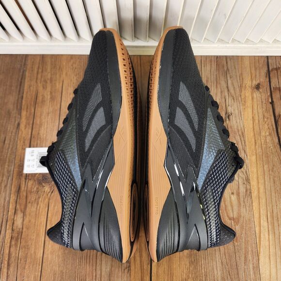 Reebok Nano X3 Mens Sz 10.5 Black Gum Sole Gym Training Sneakers Shoes 100062512 main image 9